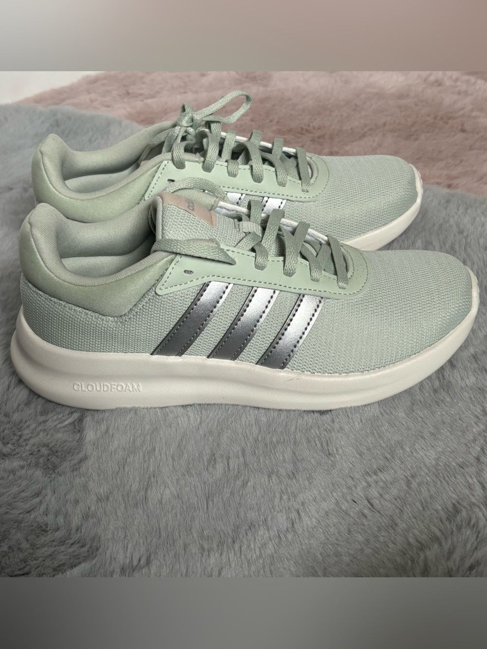 Adidas lite racer 4.0 mint sneakers
